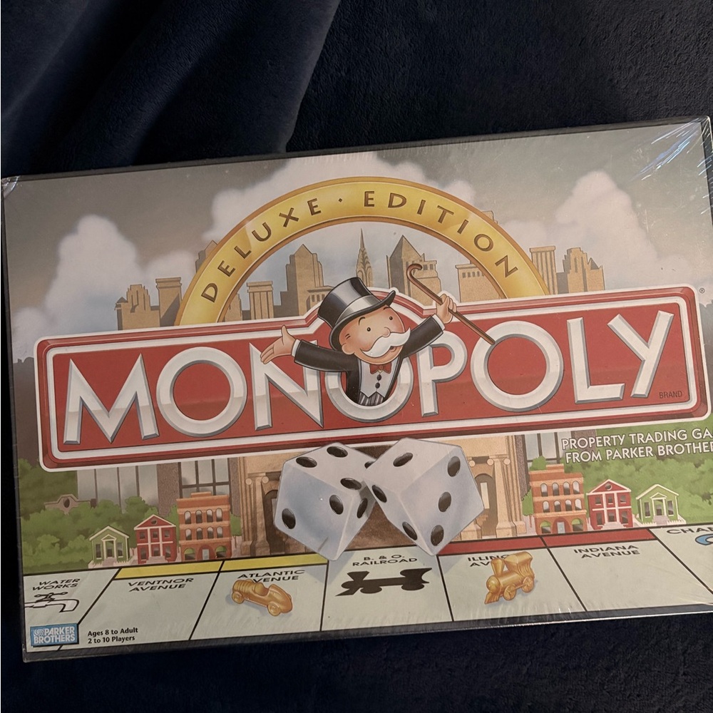 Hasbro Monopoly Deluxe 1998 Edition
